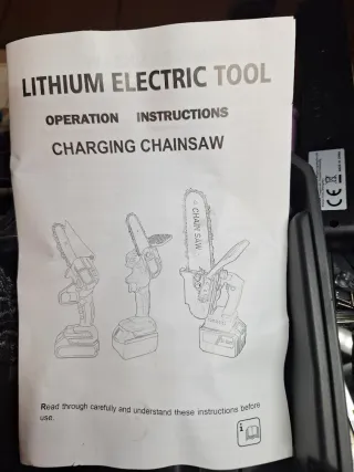 Minisierra eléctrica Jemi 6 + cargador+ dos baterí