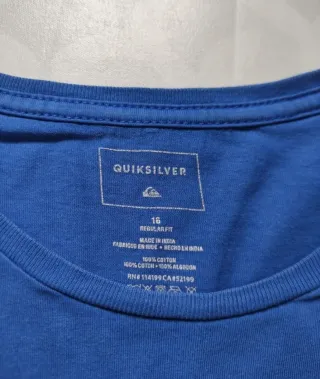 Camiseta Quiksilver Talla 16