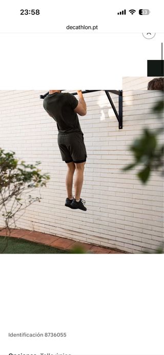 Barras de dominadas para interior/exterior