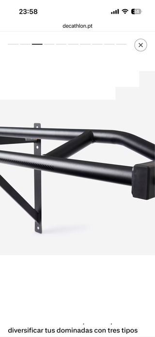 Barras de dominadas para interior/exterior