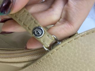 Bolso Guy Laroche Beige Piel