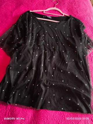 Conjunto blusa talla XXL y falda xl