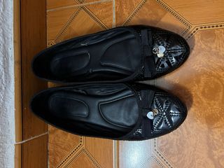 Bailarinas/manoletinas negras