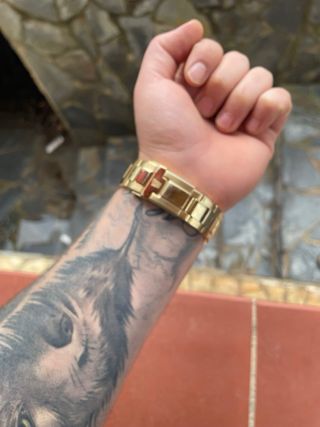 Reloj Festina Cronógrafo Dorado Acero Inoxidable