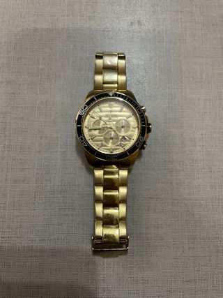 Reloj Festina Cronógrafo Dorado Acero Inoxidable