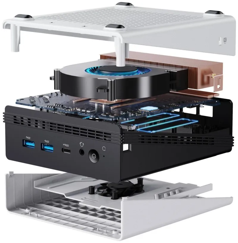 Mini PC Chuwi Ubox Ryzen 5 6600H 16GB DDR5 512GB afbeelding 5