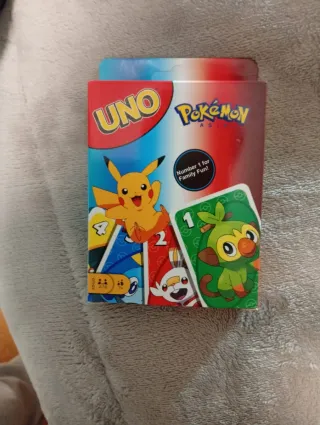 UNO Pokémon Asia Cartas Nuevas