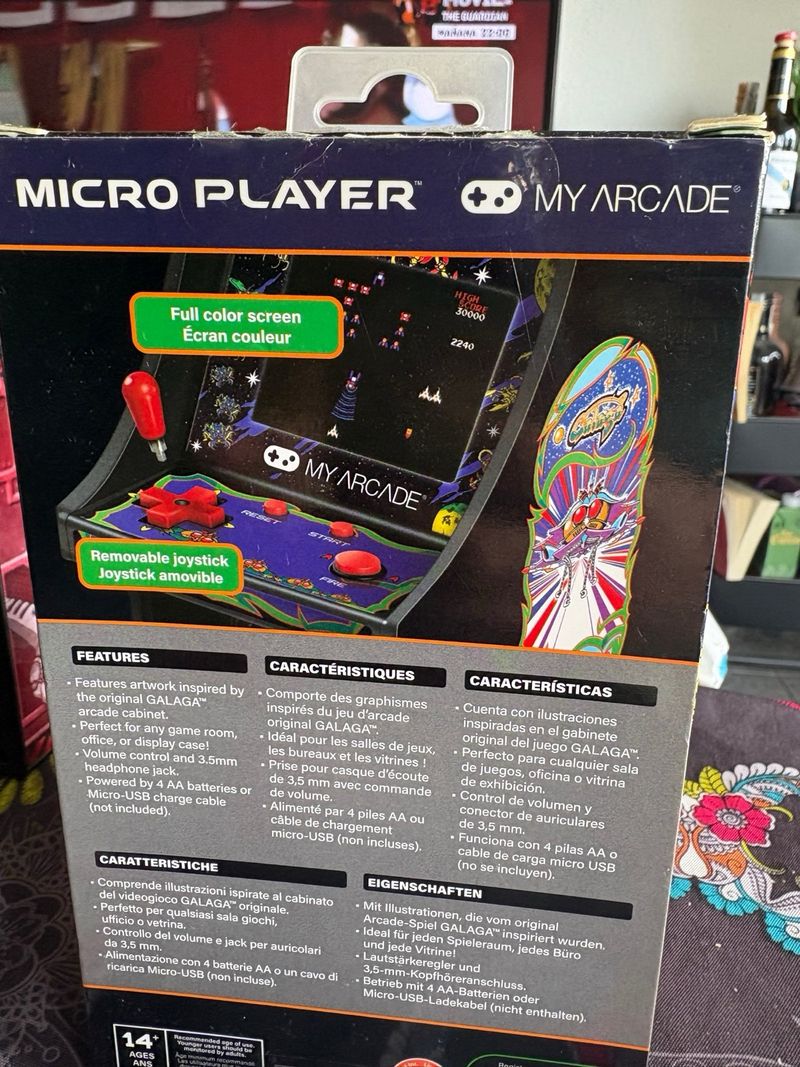Mini Recreativa Galaga My Arcade afbeelding 9