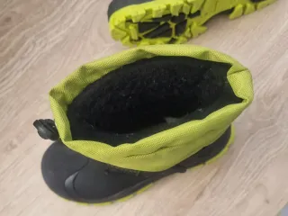 Stivaletti bimbo nero e verde