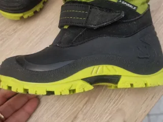 Stivaletti bimbo nero e verde