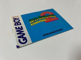 Manual Super Mario Land 2 Game Boy