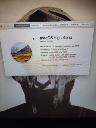 MacBook Pro 15, i7 ,16GB RAM ,1TB SSD