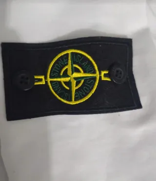 Jersey Stone Island Blanco