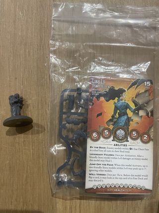 Malifaux Linh Ly Storyteller y Miya Murakami