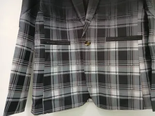 Giacca Blazer Monopetto Uomo Quadri L