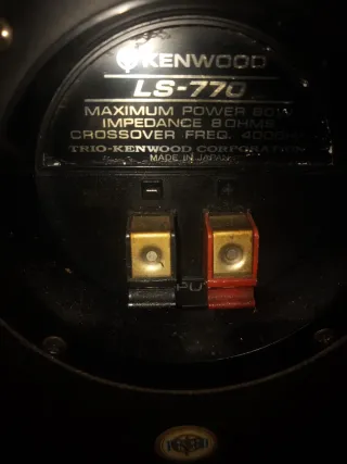 Altavoces Kenwood por unidad