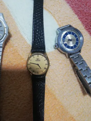 Relojes Radian Oro y Plata