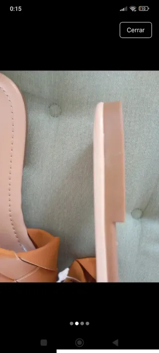 Sandalias tejidas 37