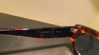 Gafas de sol Komono nuevas con etiqueta