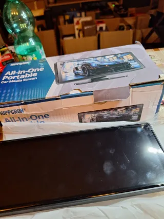 Pantalla Coche Hippcron All-In-One con cámara tras