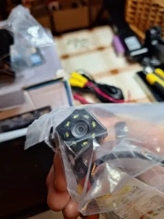 Pantalla Coche Hippcron All-In-One con cámara tras