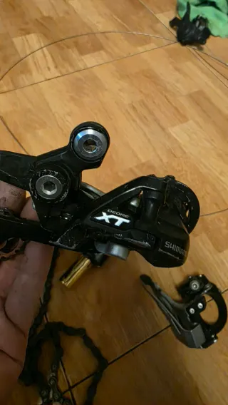 Cambio trasero Shimano Deore XT