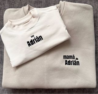 Conjunto Sudadera Mamá y Bebé Adrián
