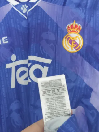 Maglietta calcio retro Real Madrid. Mijatovic. XL