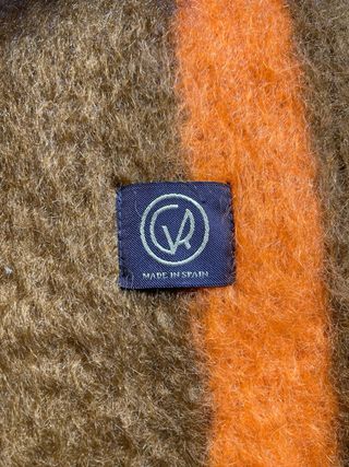 Bufanda Mohair Ezcaray Marrón Naranja