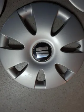 4 Tampões Roda Seat (jante 15 polegadas)