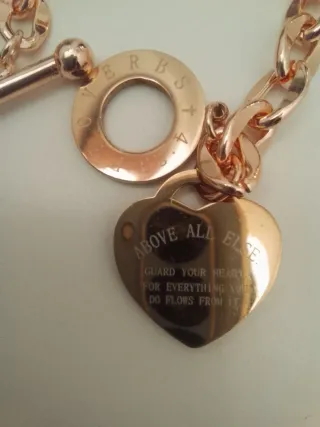 Pulsera Corazón Above All Else