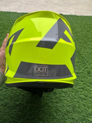 Casco Fox Motocross V1 Amarillo