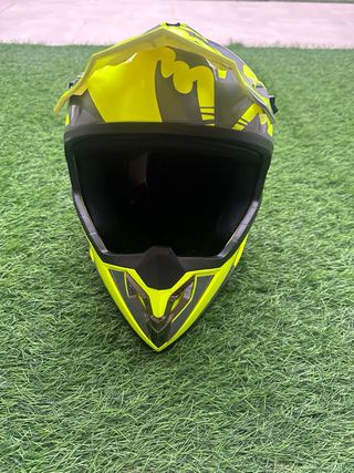 Casco Fox Motocross V1 Amarillo