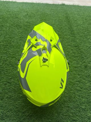 Casco Fox Motocross V1 Amarillo