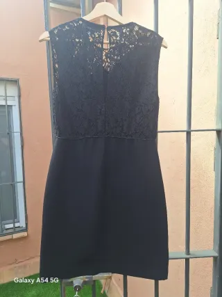 Vestido Bimba y Lola negro con encaje