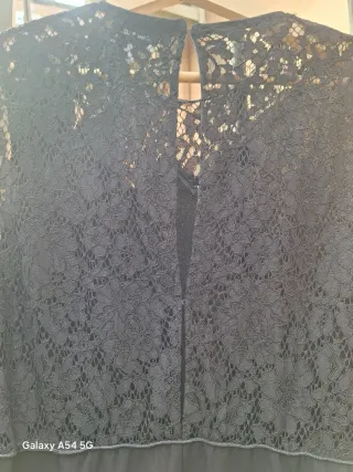 Vestido Bimba y Lola negro con encaje