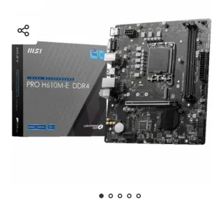 Placa Base MSI PRO H610M-E DDR4