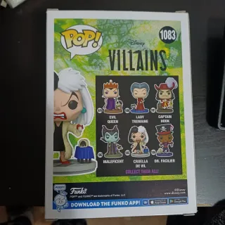 Funko Pop Cruella de Vil Villains 1083