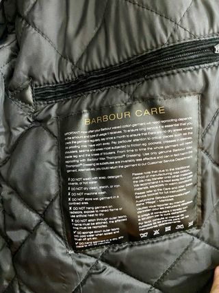 Chaqueta Barbour Hombre Talla M Negra