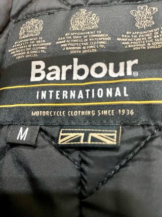 Chaqueta Barbour Hombre Talla M Negra