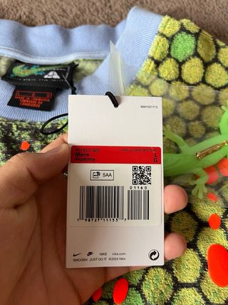 Nike ACG x CPFM Sudadera Verde Naranja