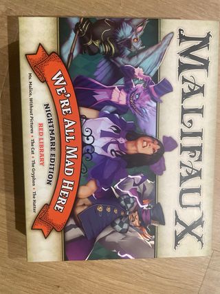 Malifaux Nightmare Ed. Red Library