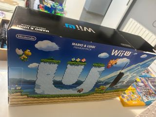 Nintendo Wii U Mario & Luigi, juegos y mando pro.