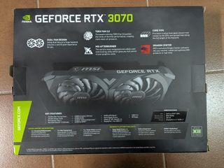 Msi RTX 3070 8GB OC Edition