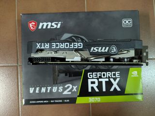 Msi RTX 3070 8GB OC Edition