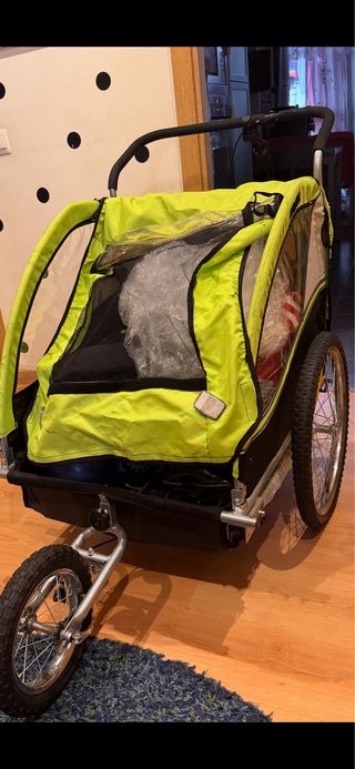 Remolque bici y carro infantil