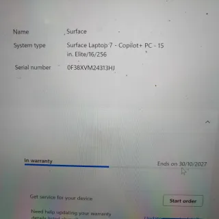 Ordenador Portátil Microsoft Surface Laptop 7 15