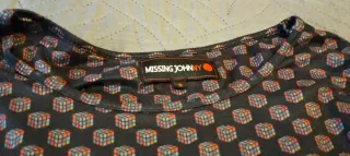 Vestido estampado cubos Rubik de Missing Johnny