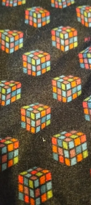 Vestido estampado cubos Rubik de Missing Johnny