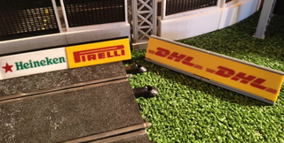 20 Pancartas Scalextric + Soportes